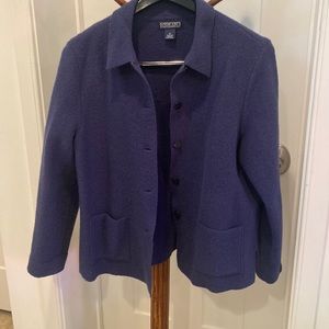 Lands End Button Jacket